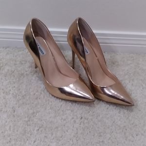 Rose Gold Steve Madden shoes